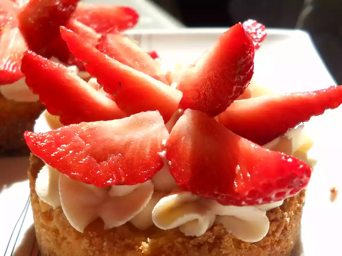 Tartelettes aux fraises et mascarpone - photo 2