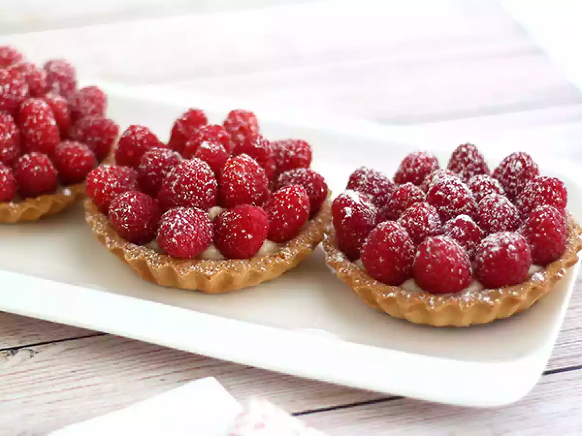 Tartelettes aux framboises très facile et rapide - photo 3