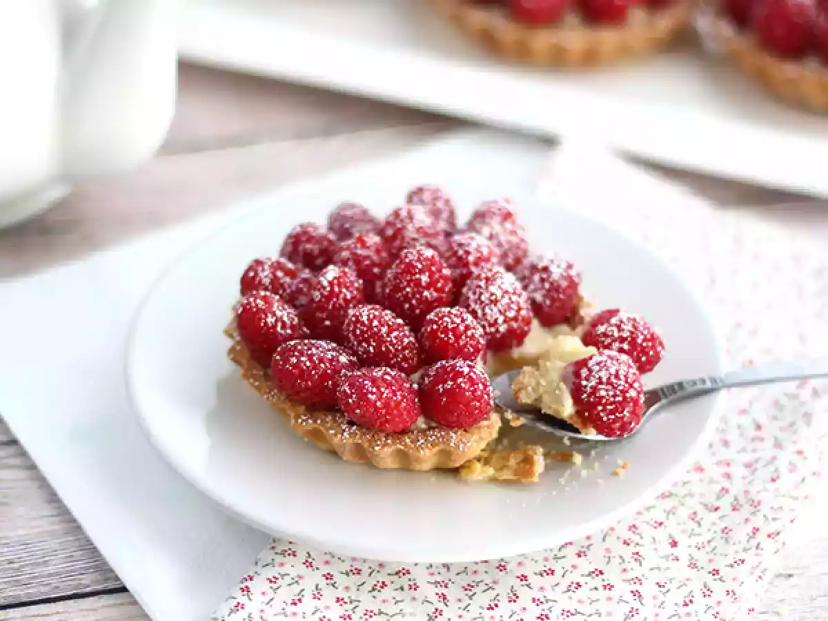 Tartelettes aux framboises très facile et rapide - photo 4
