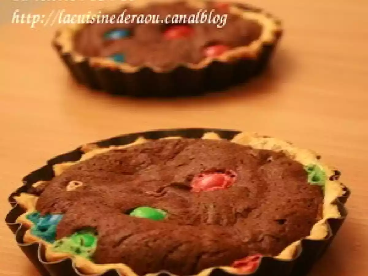 Tartelettes aux M&M's