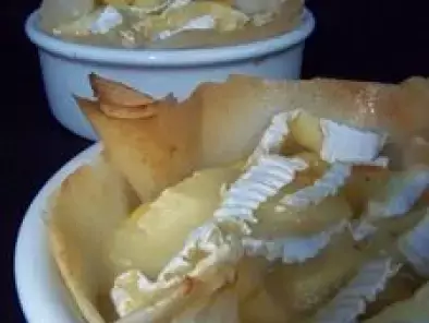 Tartelettes aux pommes et au camembert