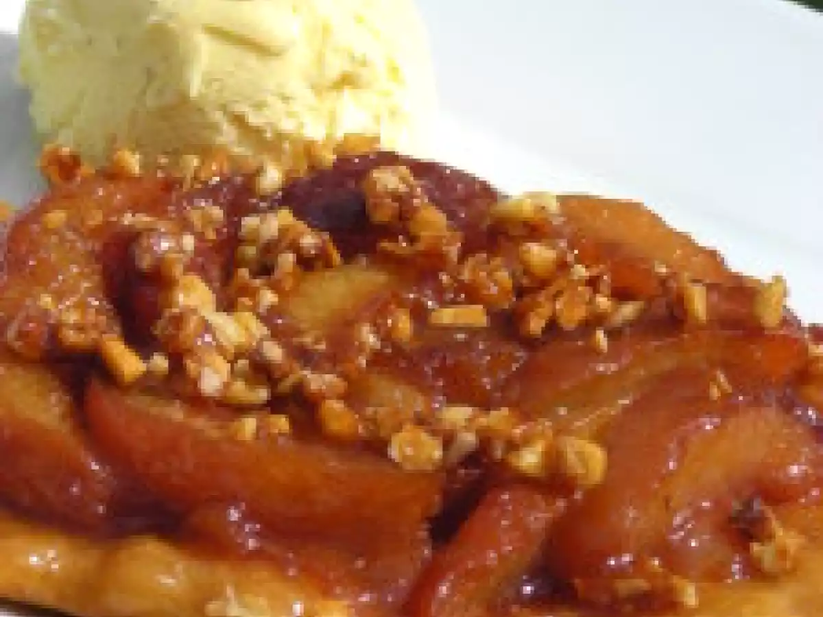 Tartelettes aux pommes sur pâte sablée au spéculoos