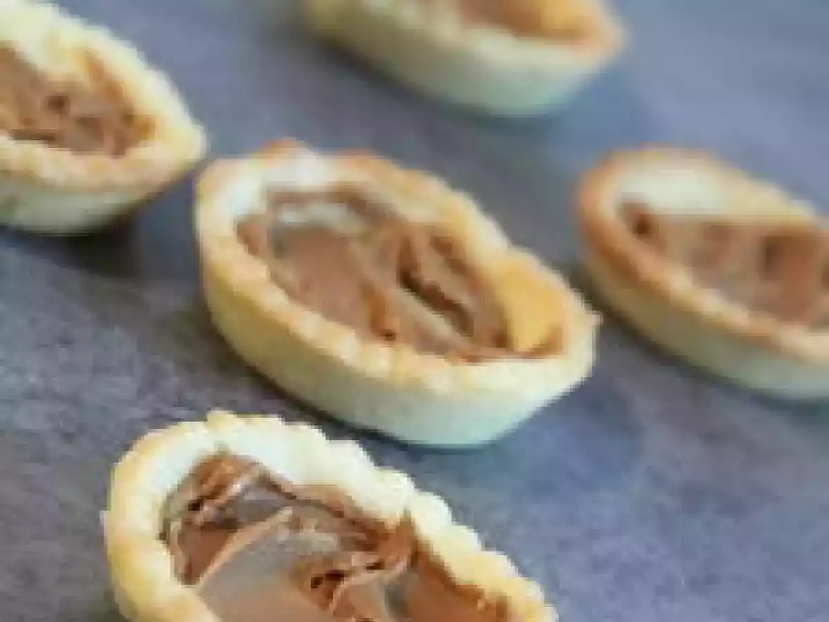 Tartelettes chocolat blanc spéculoos