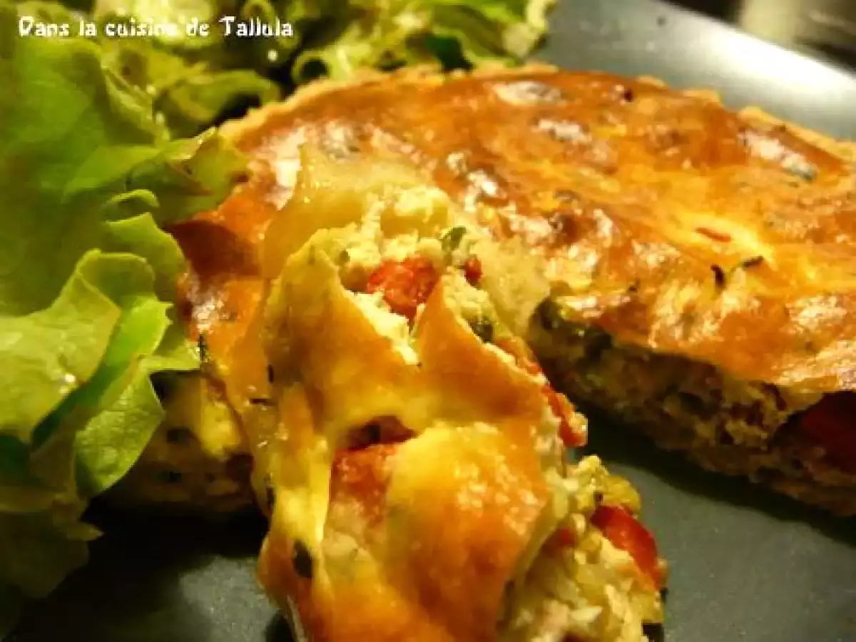 Tartelettes courgette/poivron à la ricotta - photo 3