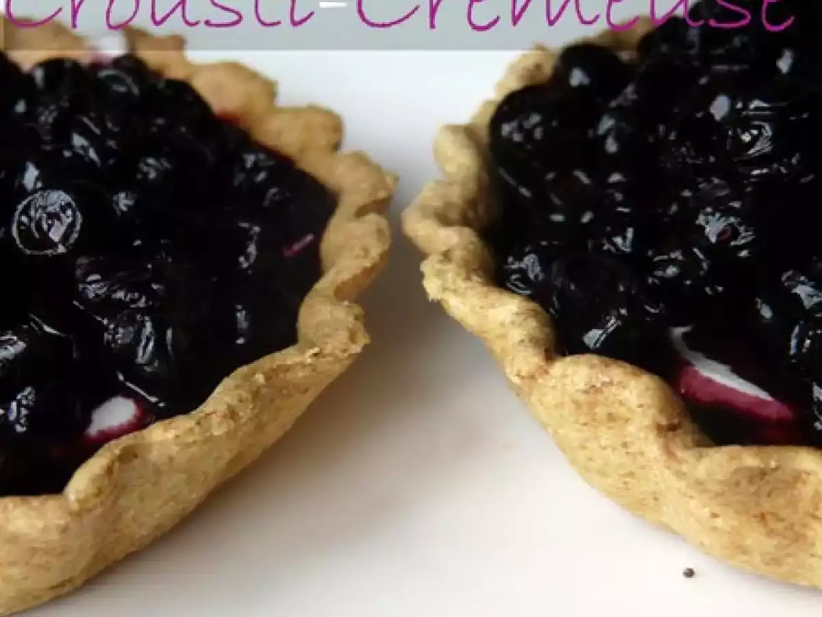 Tartelettes crousti'crémeuses aux myrtilles - photo 2