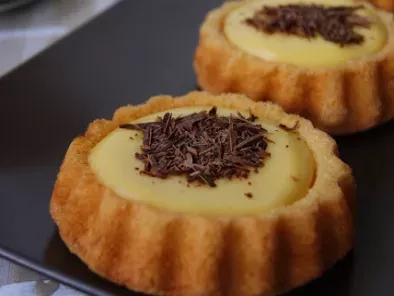 Tartelettes de biscuit de Savoie au citron
