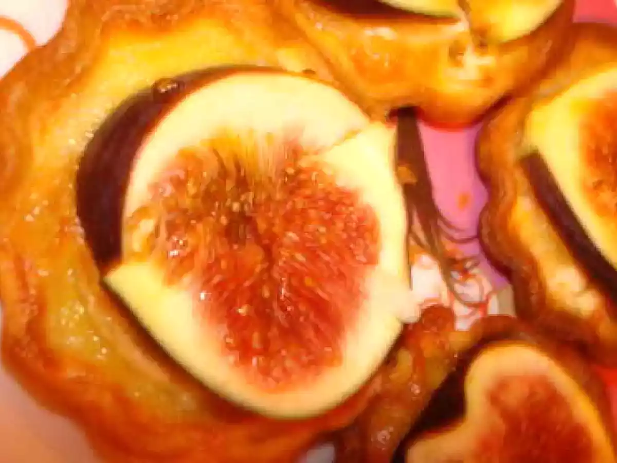 Tartelettes figue / chèvre