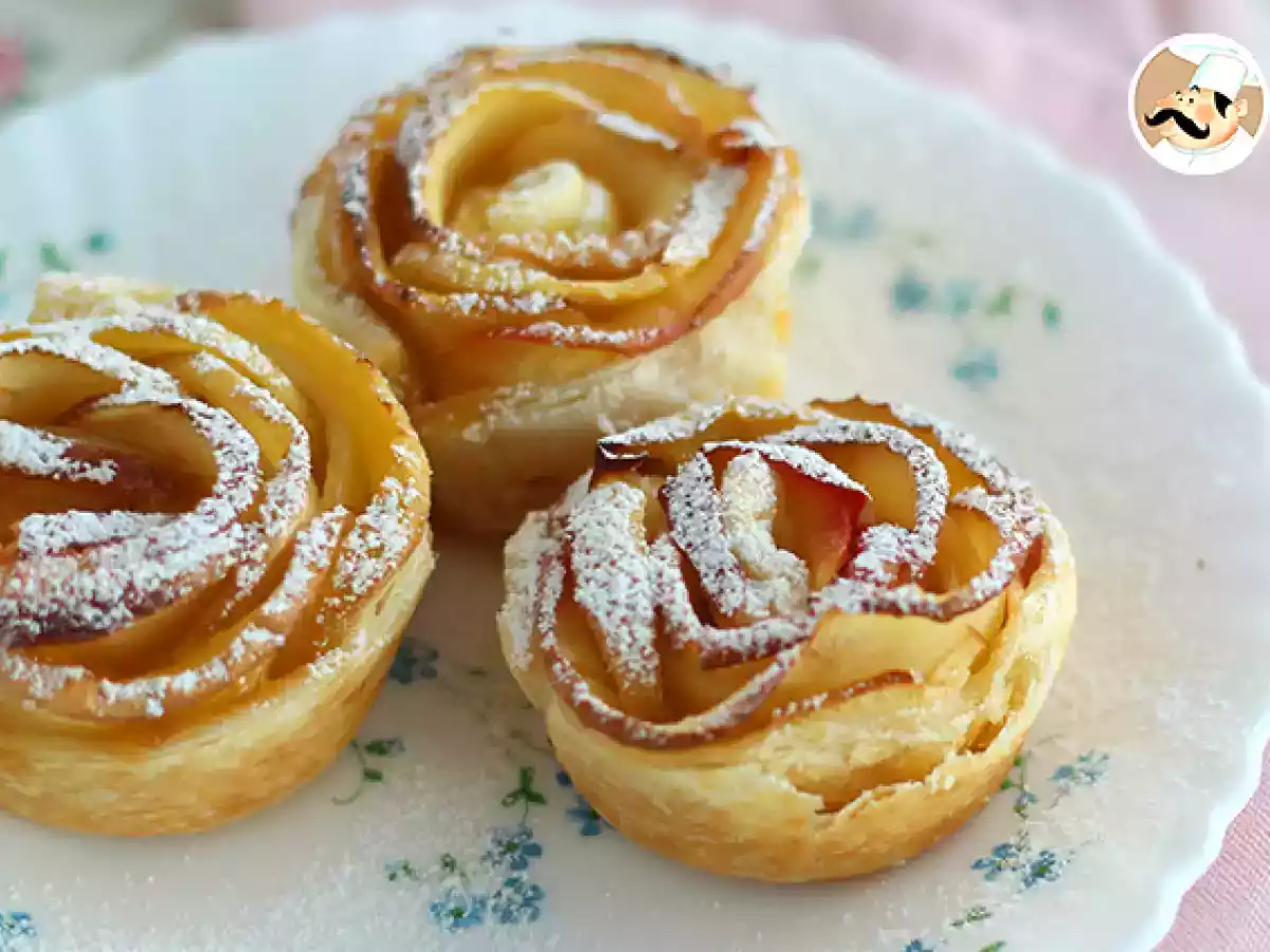 Tartelettes fleurs aux pommes - photo 2