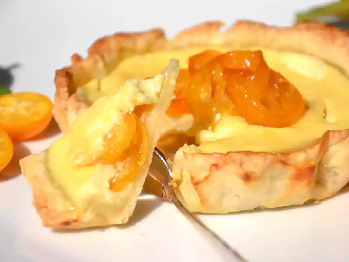 Tartelettes fondantes aux kumquats et au gingembre - photo 2