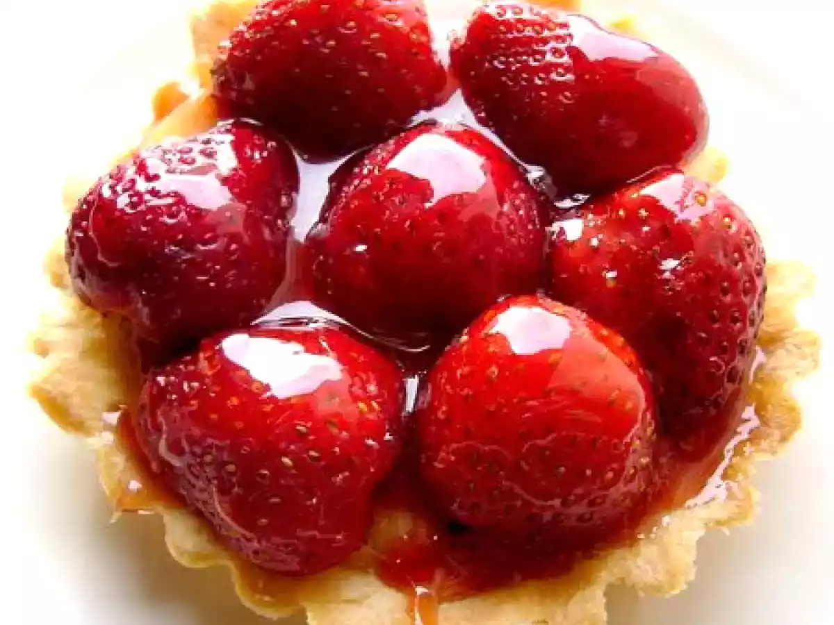 Tartelettes fraise noisette