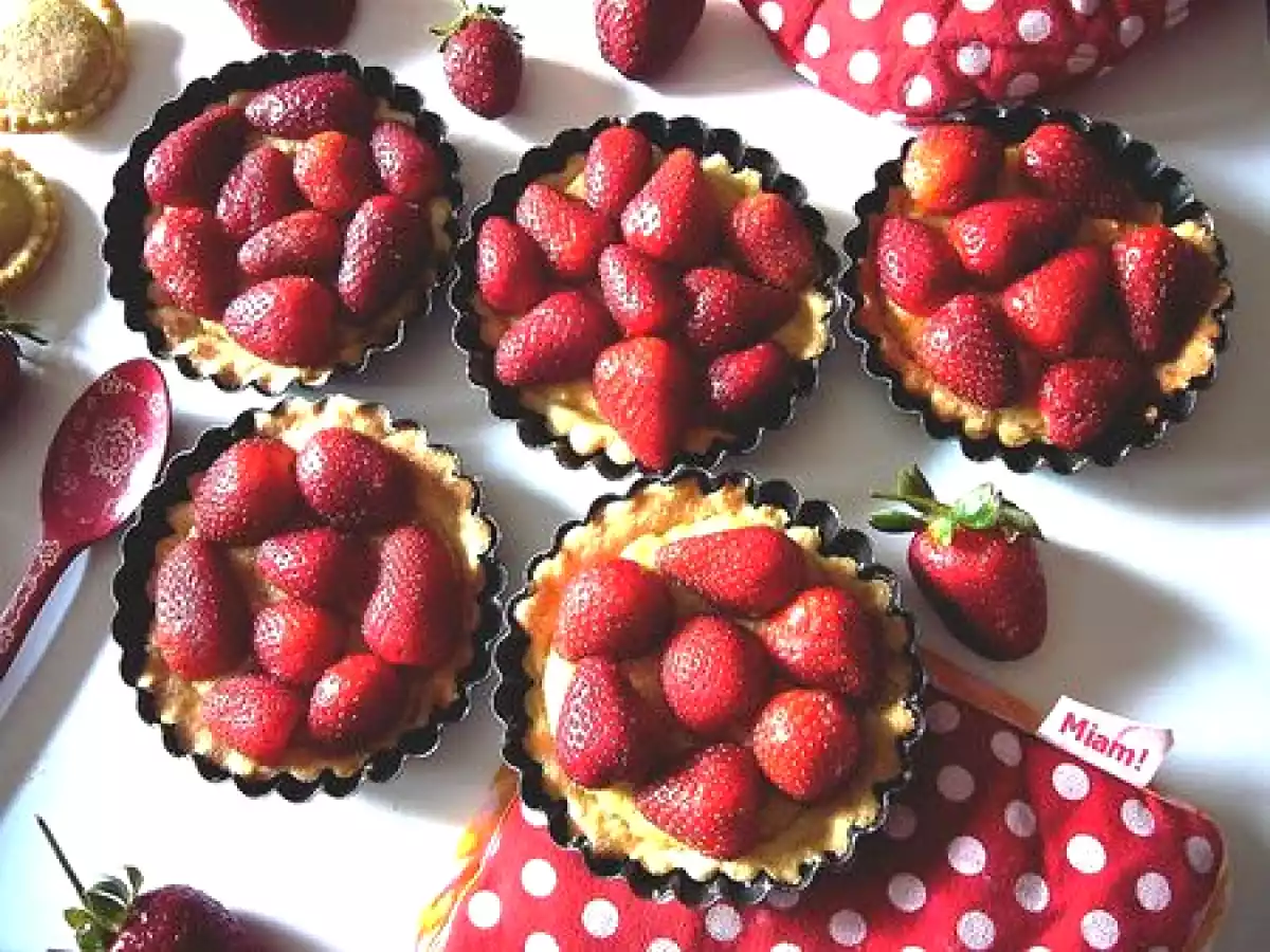 Tartelettes fraise noisette - photo 3