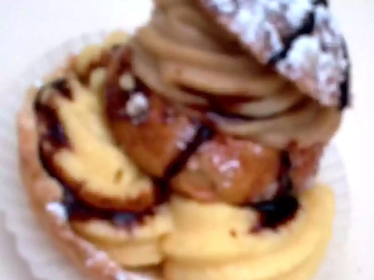 Tartelettes gourmandes façon Saint Honoré