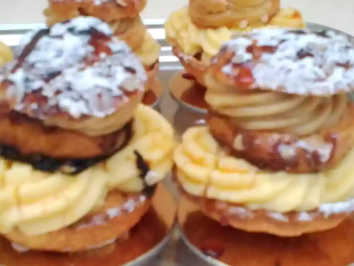 Tartelettes gourmandes façon Saint Honoré - photo 2