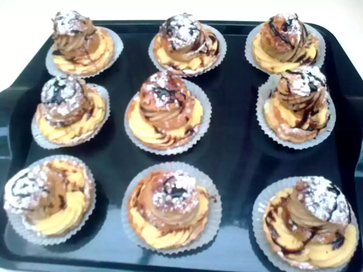 Tartelettes gourmandes façon Saint Honoré - photo 4