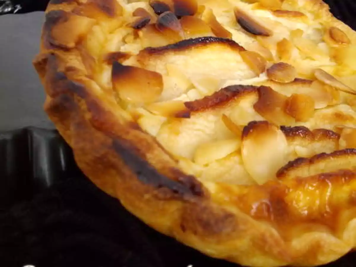 Tartelettes pommes, miel, cointreau