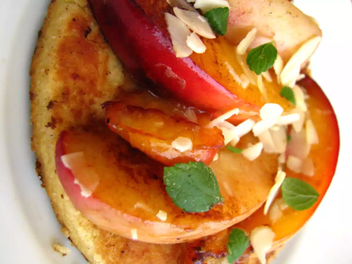 Tartelettes sablées aux fruits d'été à la plancha
