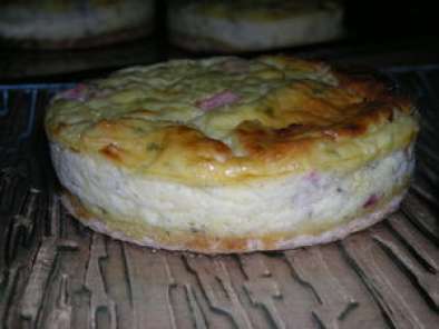 Tartelettes soufflées au jambon et au fromage - photo 2