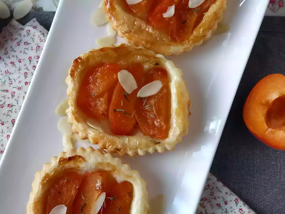 Tartelettes tatin aux abricots, le dessert rapide lorsqu'on a des invités! - photo 6