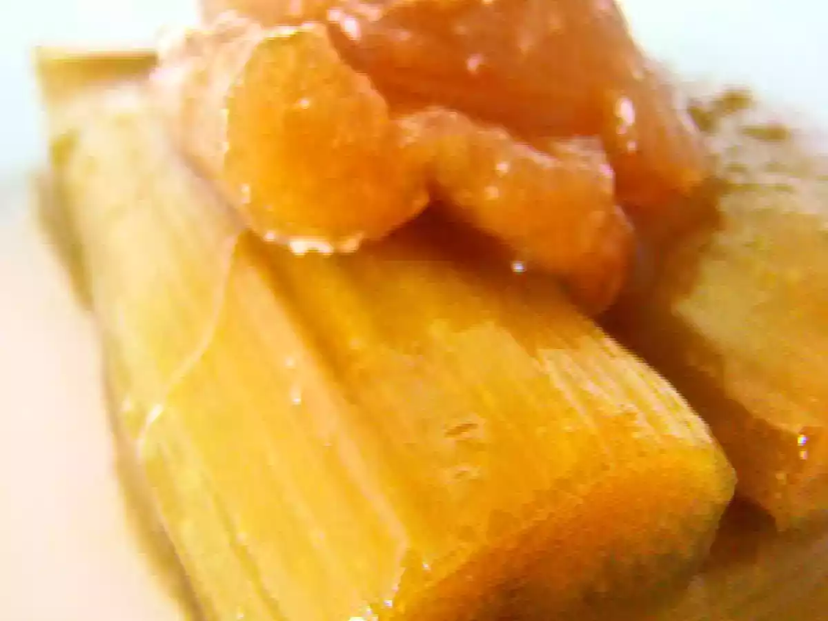 Tartelles de cheesecake citron et sa rhubarbe confite au sirop de gingembre... - photo 5