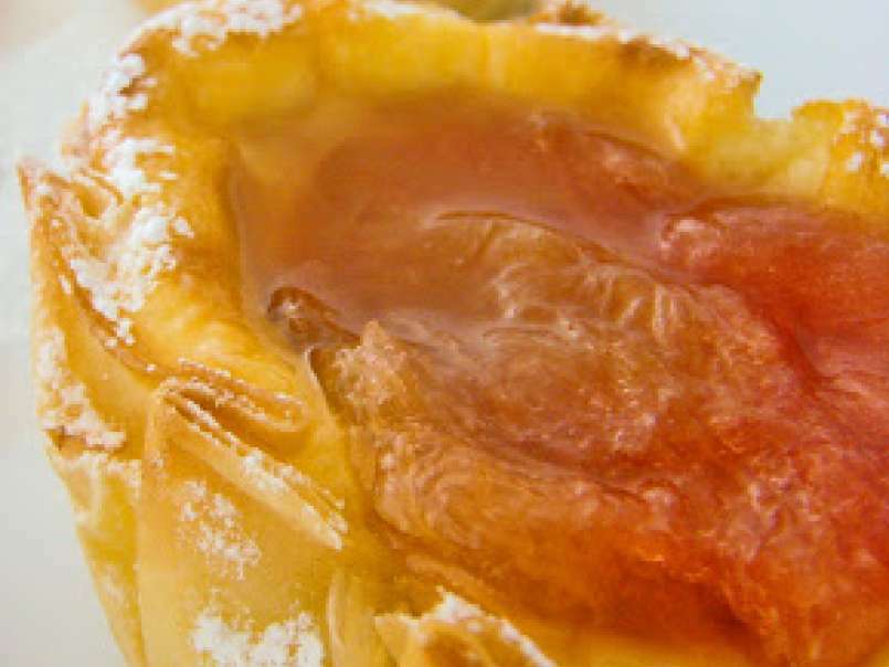 Tartelles de cheesecake citron et sa rhubarbe confite au sirop de gingembre... - photo 6