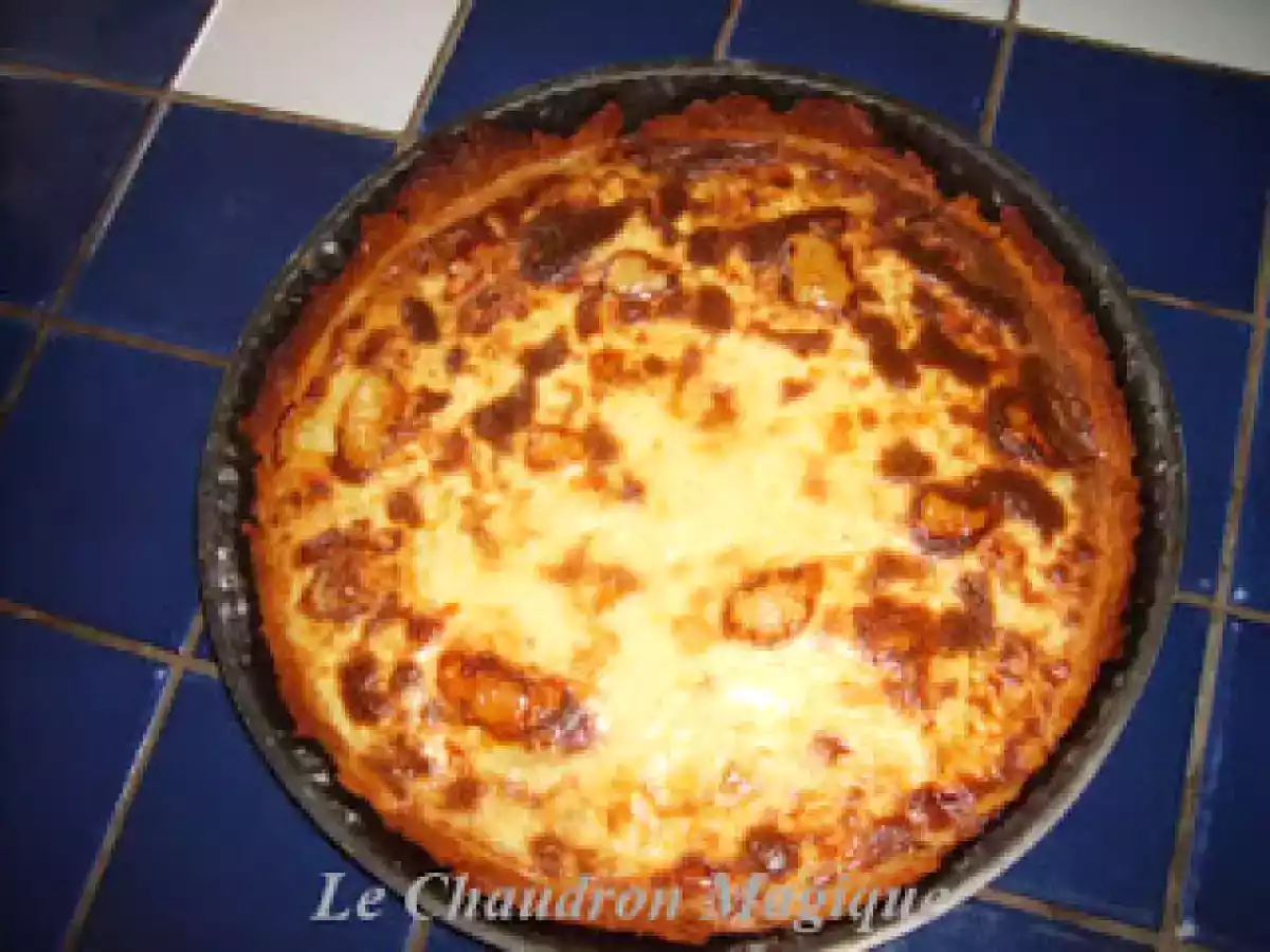 Tartes aux trois fromages.