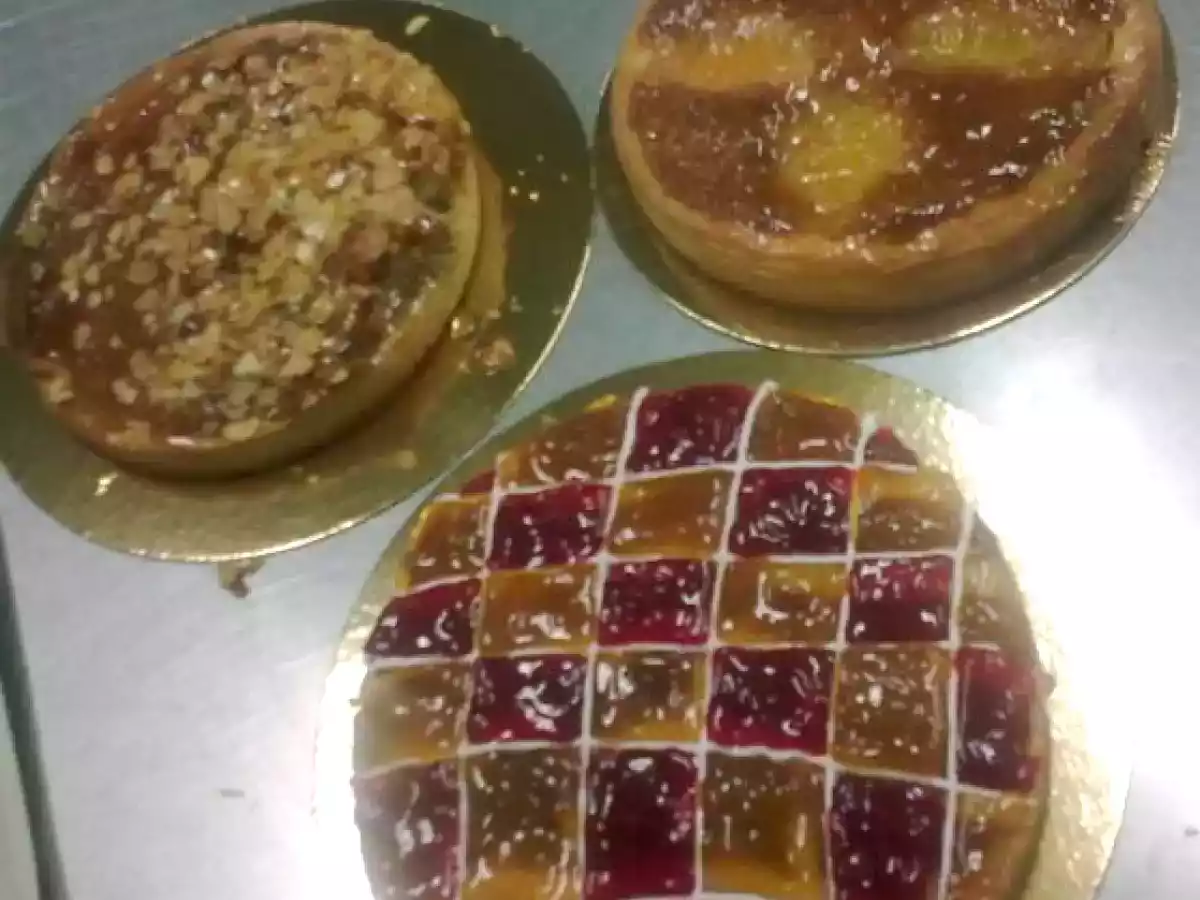 Tartes avec de la crème d?amande. - photo 3