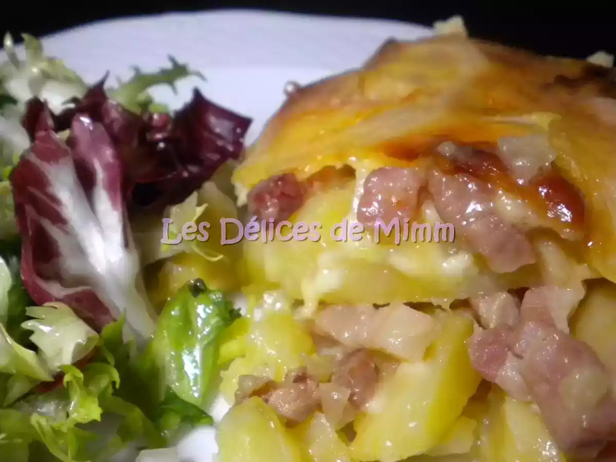 Tarticlette ou tartiflette au fromage à raclette - photo 2