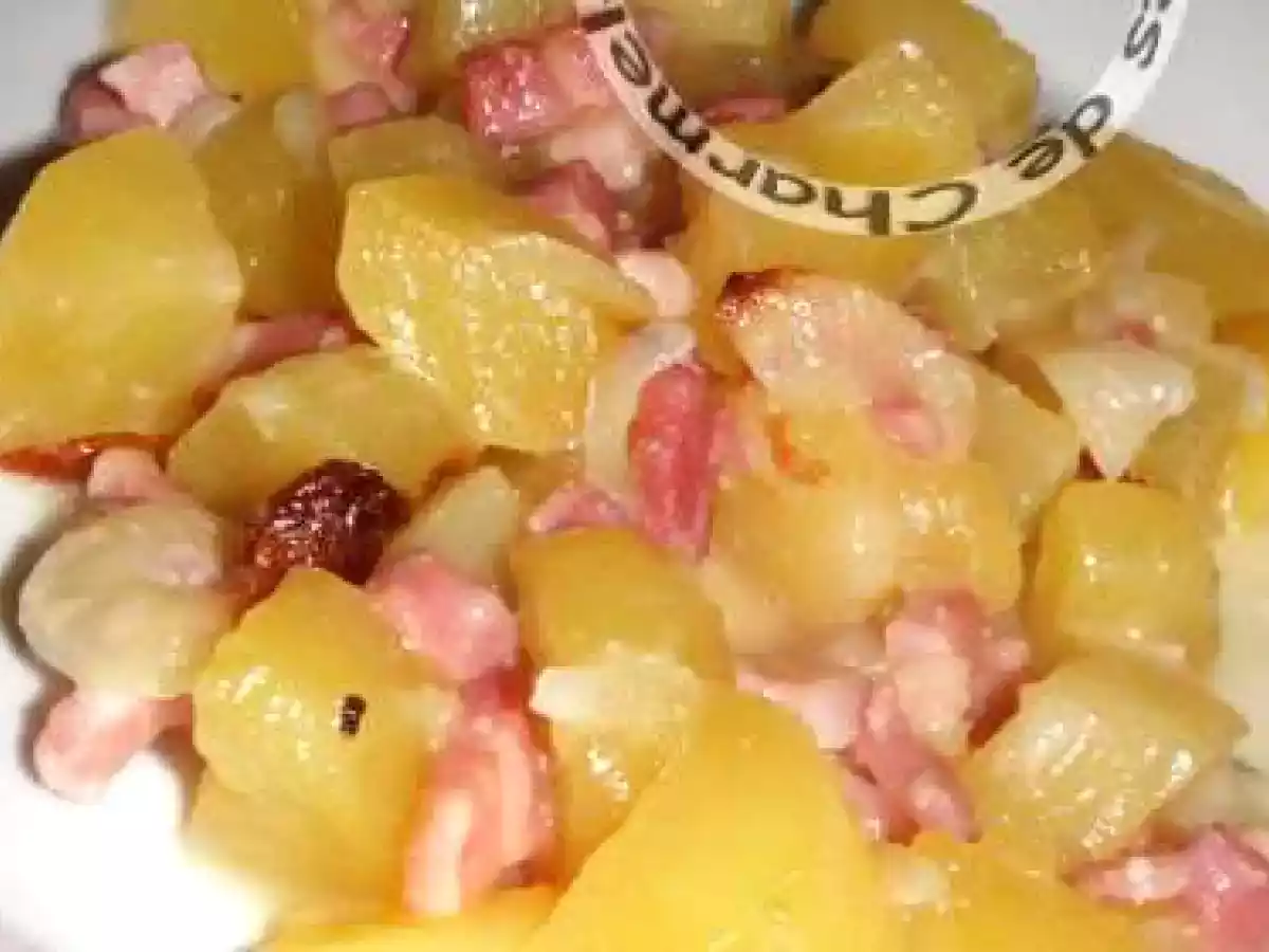 Tartiflette à la Cancoillotte
