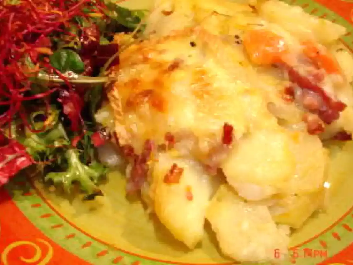 Tartiflette aux légumes