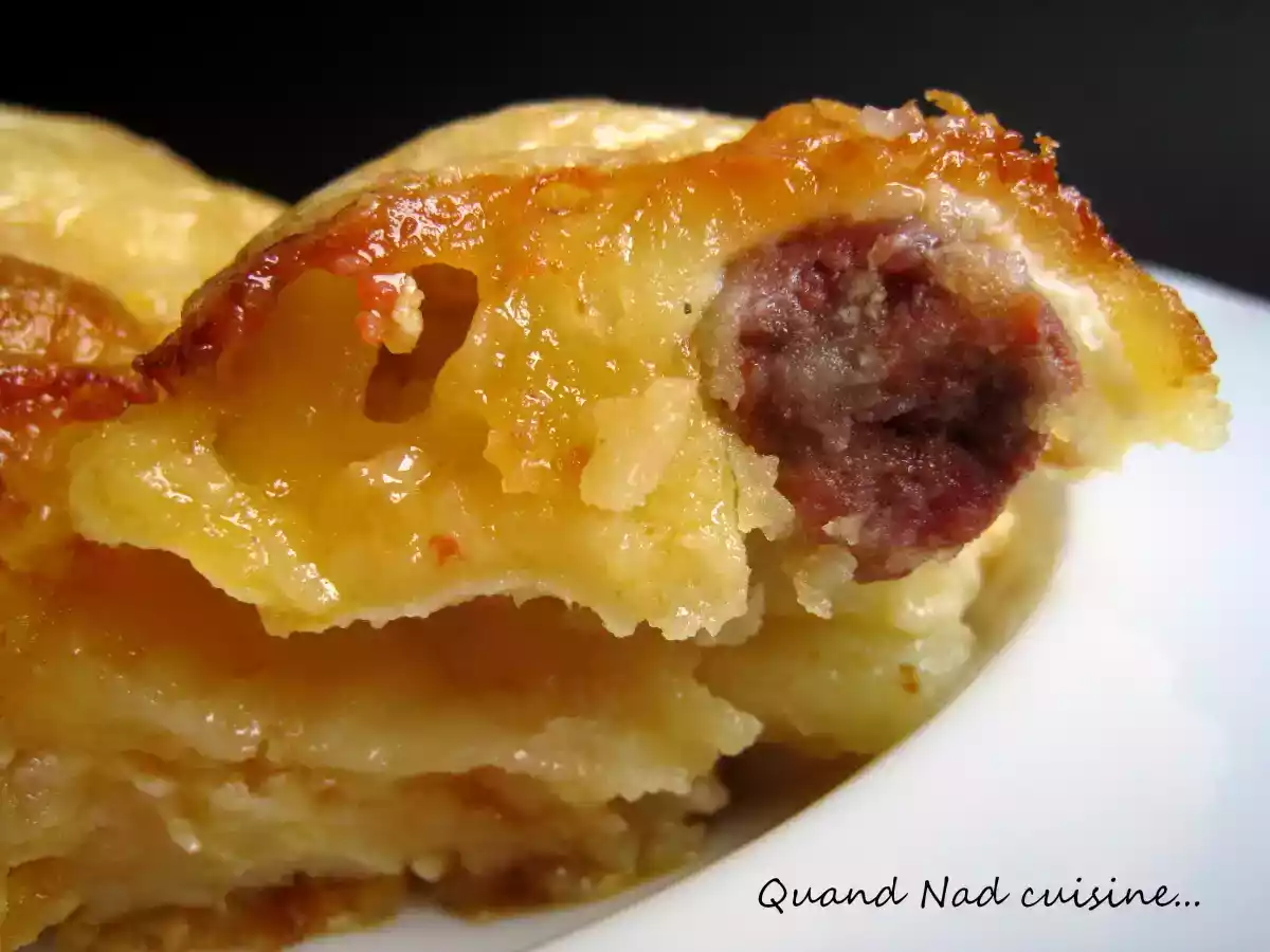 Tartiflette aux merguez - photo 3