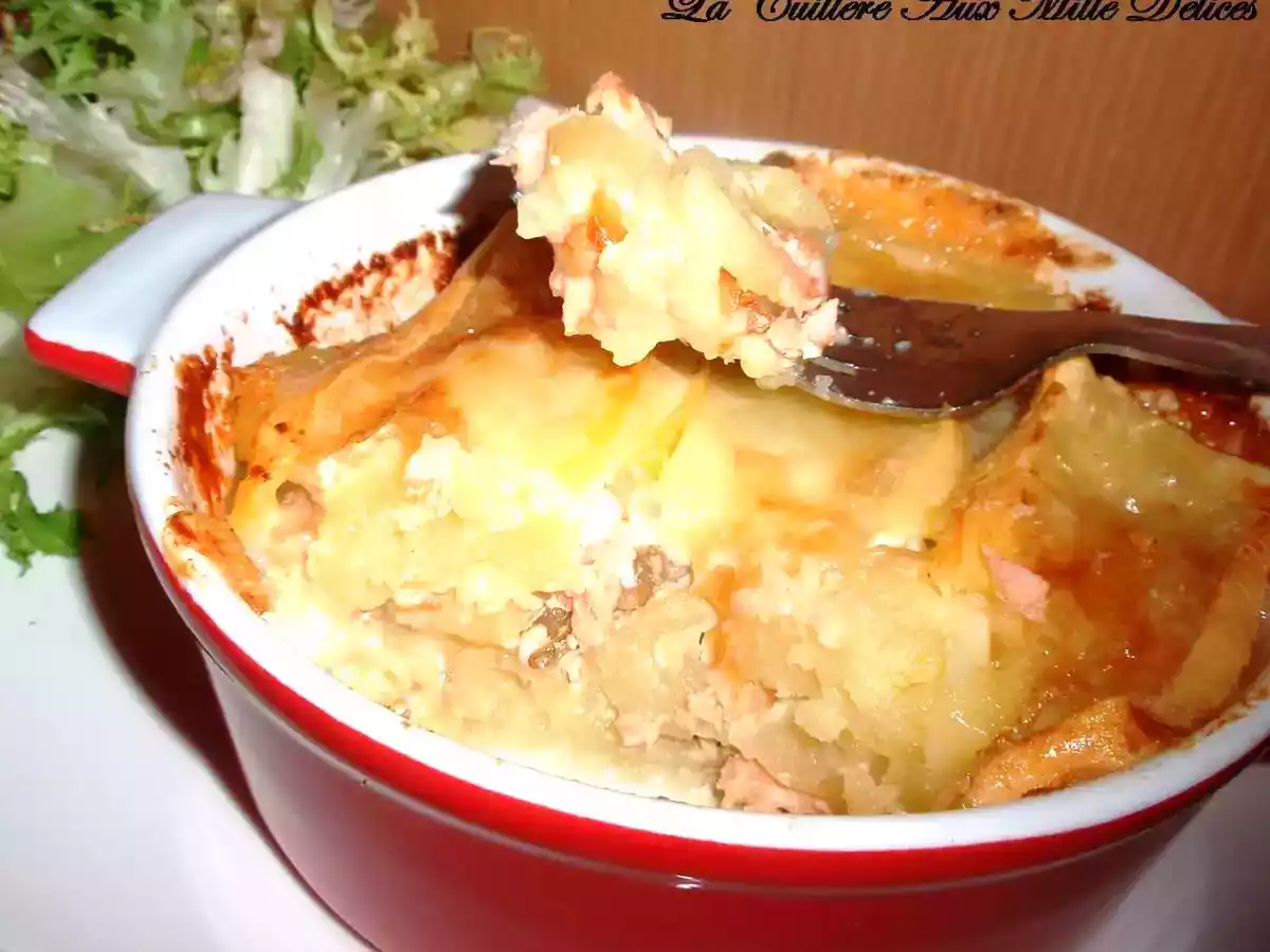 Tartiflette aux saumons - photo 3