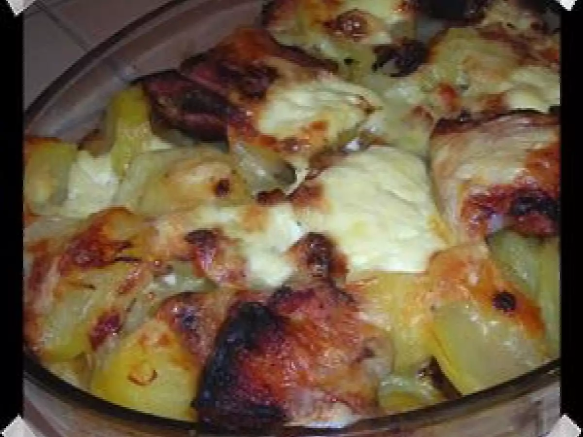Tartiflette avec tranches de poitrine fumée - photo 2
