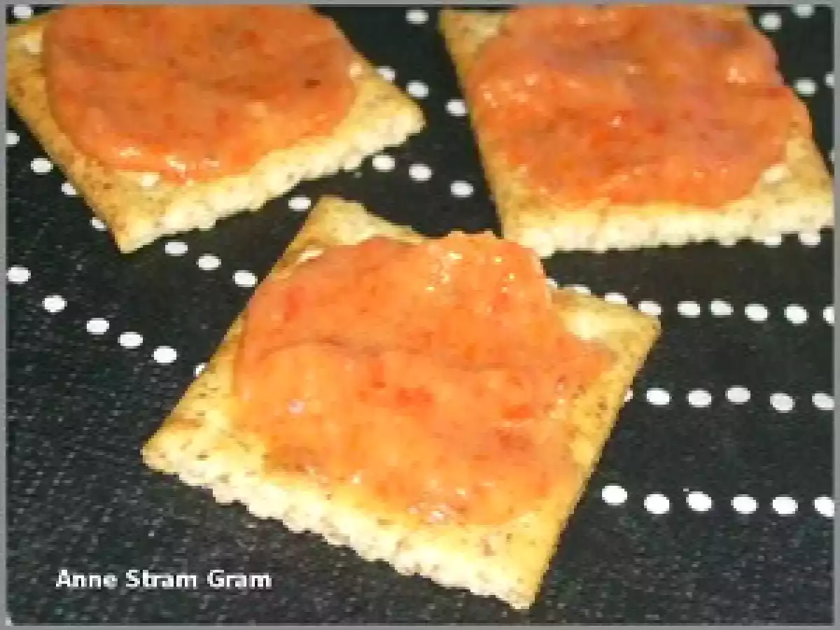 Tartinade à l'aubergine et au poivron