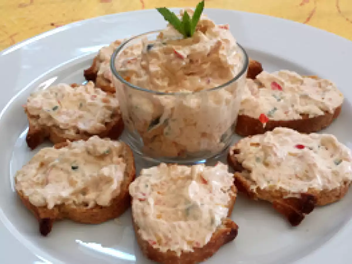 Tartinade aux poivrons - Recette Thermomix