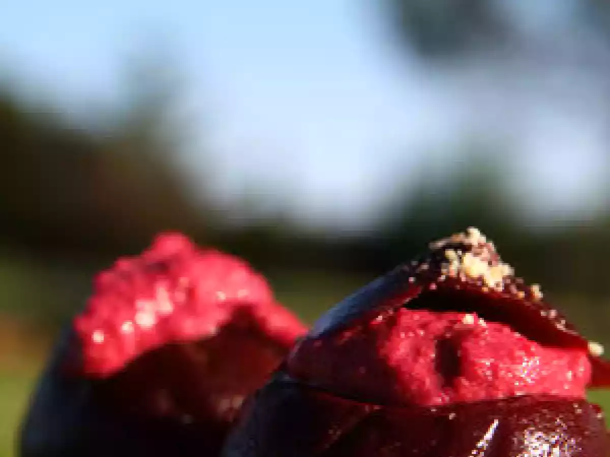 Tartinade de betterave et amande