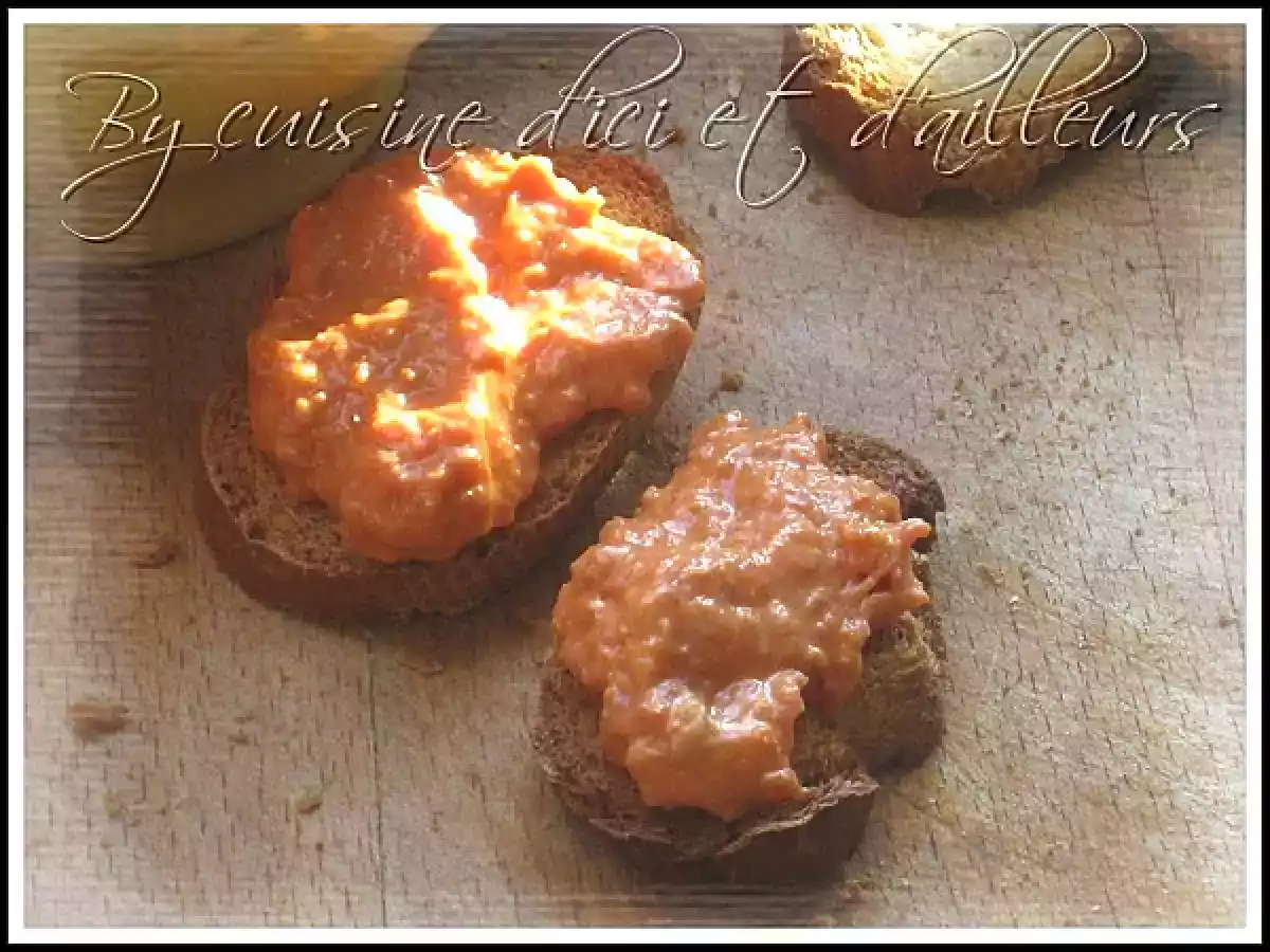 Tartinade de chorizo ou pesto de chorizo - photo 3