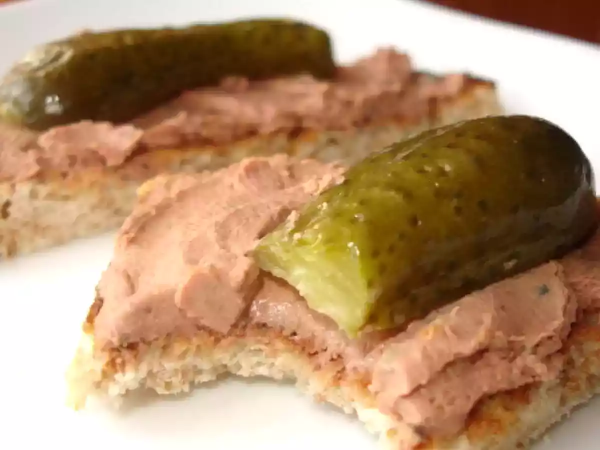TARTINADE DE FOIES DE VOLAILLE AU COGNAC