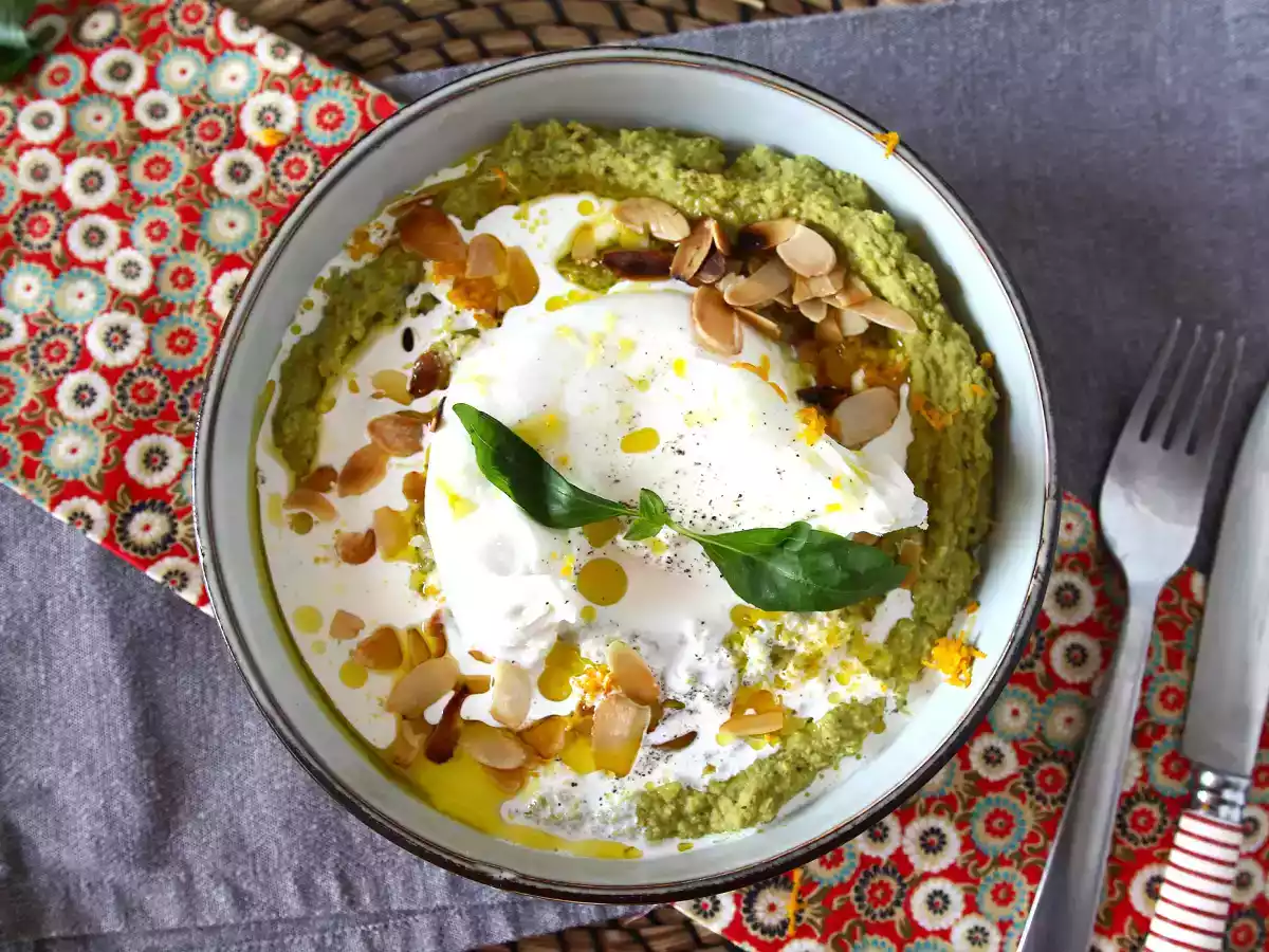 Tartinade de petits pois: parfaite pour accompagner une burrata bien crémeuse - photo 2