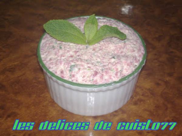 Tartinade de salami