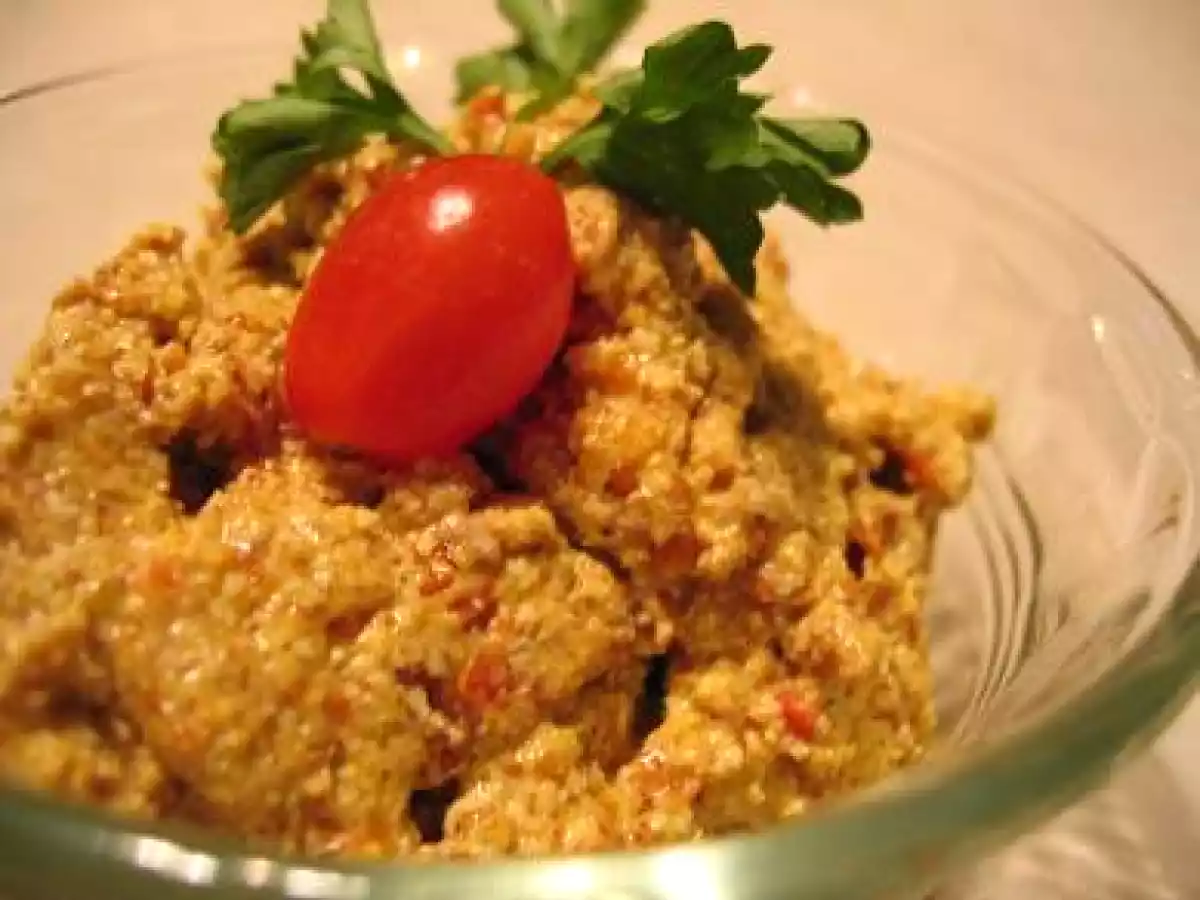 Tartinade de tofu et graines de lin