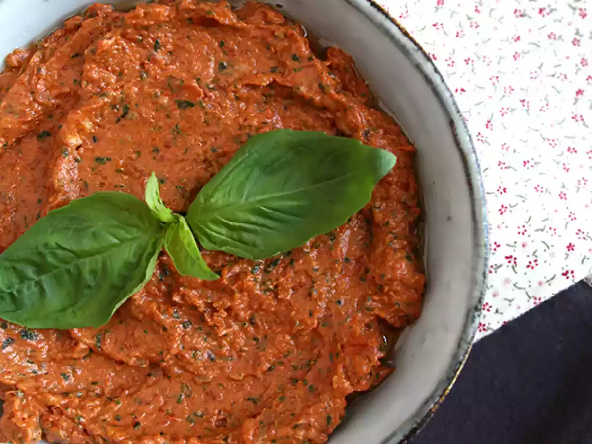 Tartinade de tomates confites et basilic - photo 2