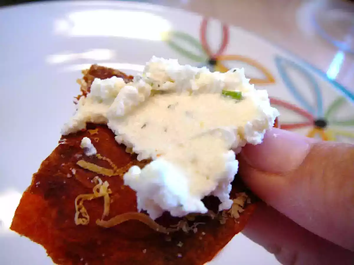 Tartinade feta citron et aneth