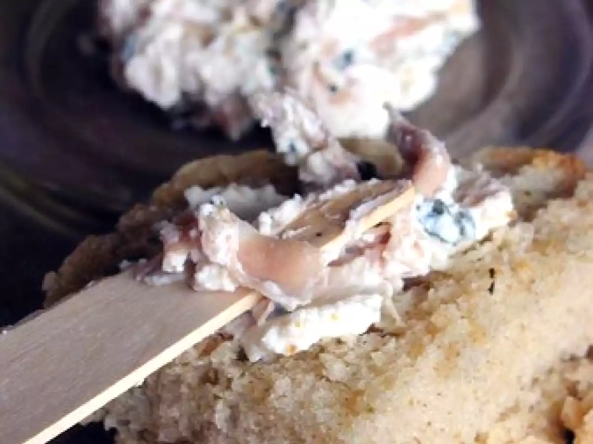 Tartinade ricotta-mortadelle - photo 2