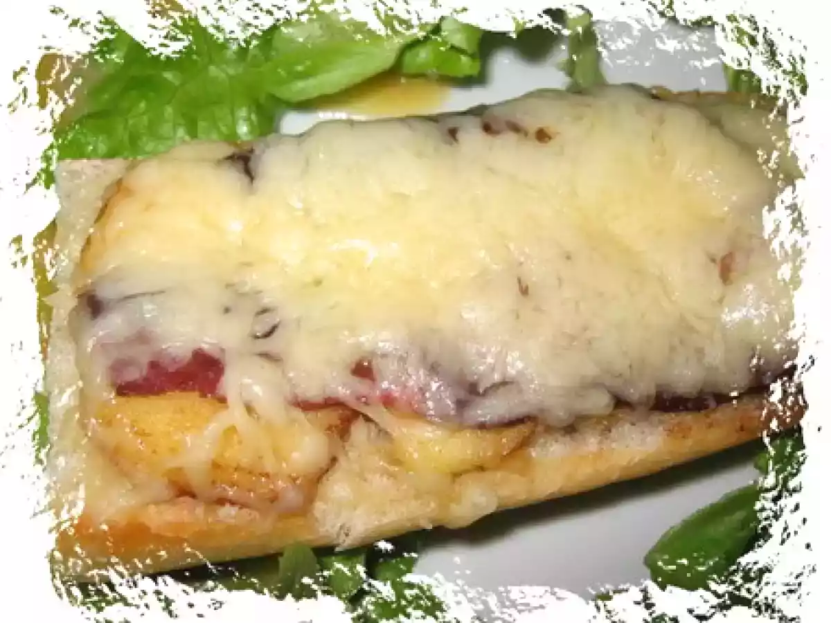 Tartine au magret de canard