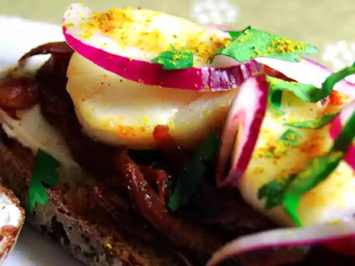 Tartine aux Saint-Jacques selon Fumiko - photo 4