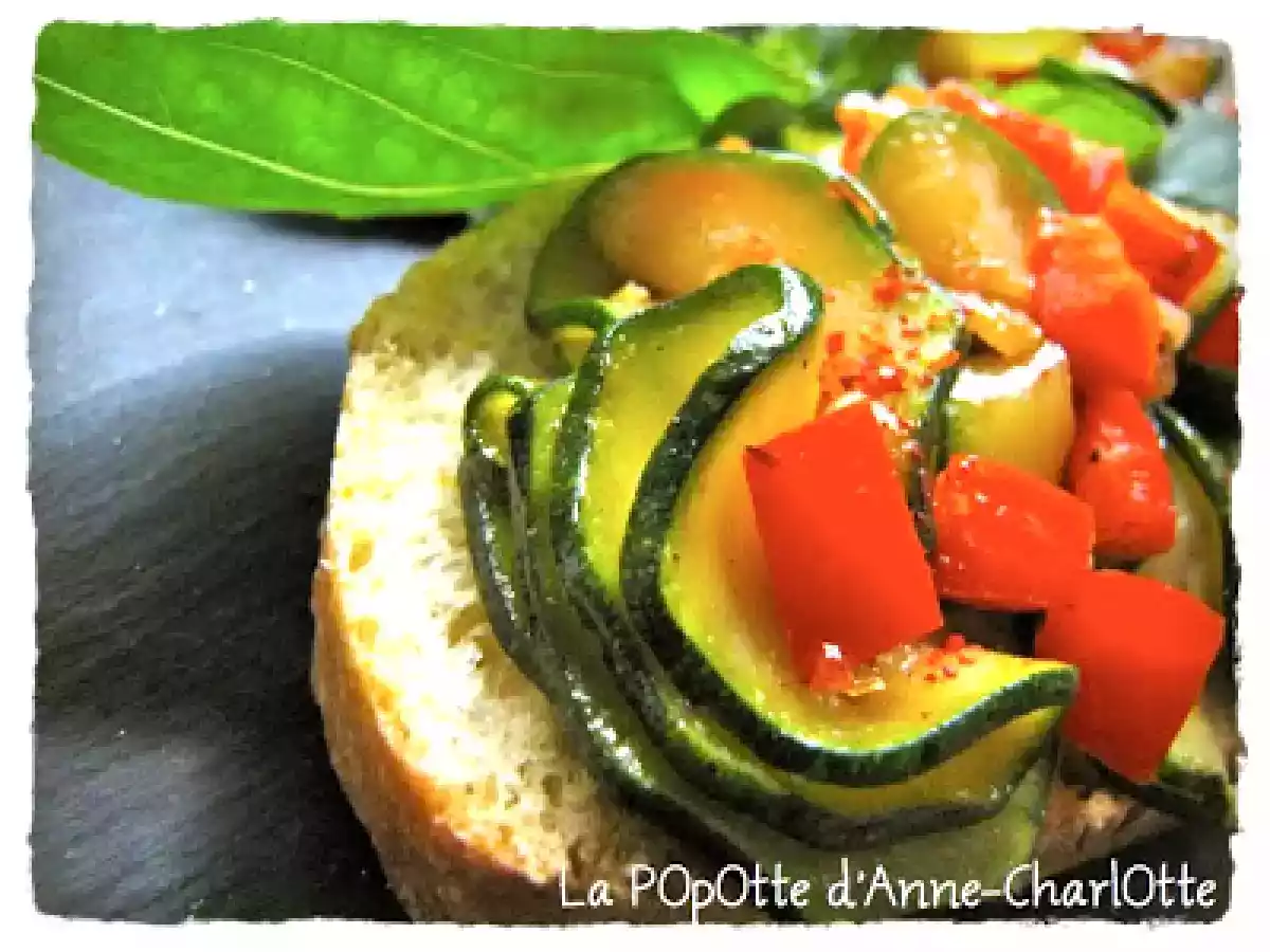 Tartine de Légumes Grillés