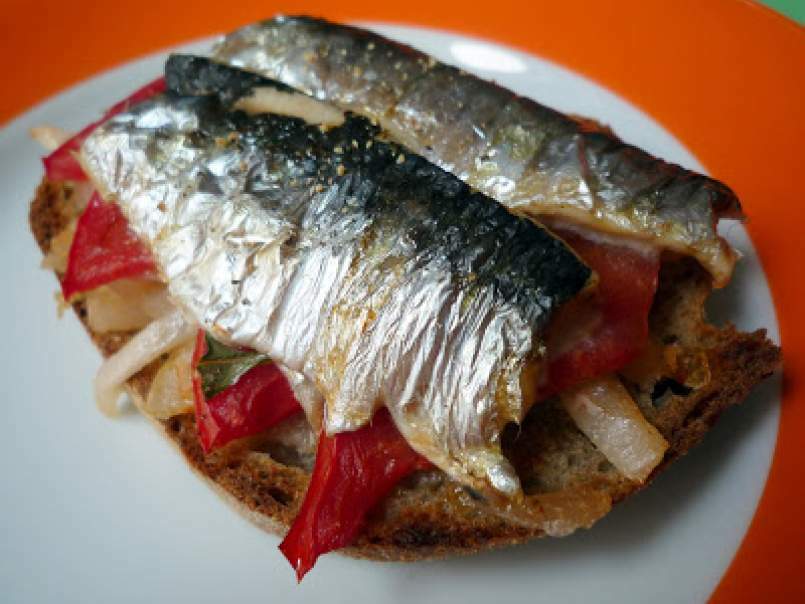 Tartine des sardines Moraga - Sardinenschnittchen Moraga, photo 1