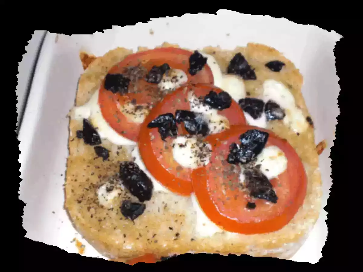 TARTINE ITALIENNE AU FOUR