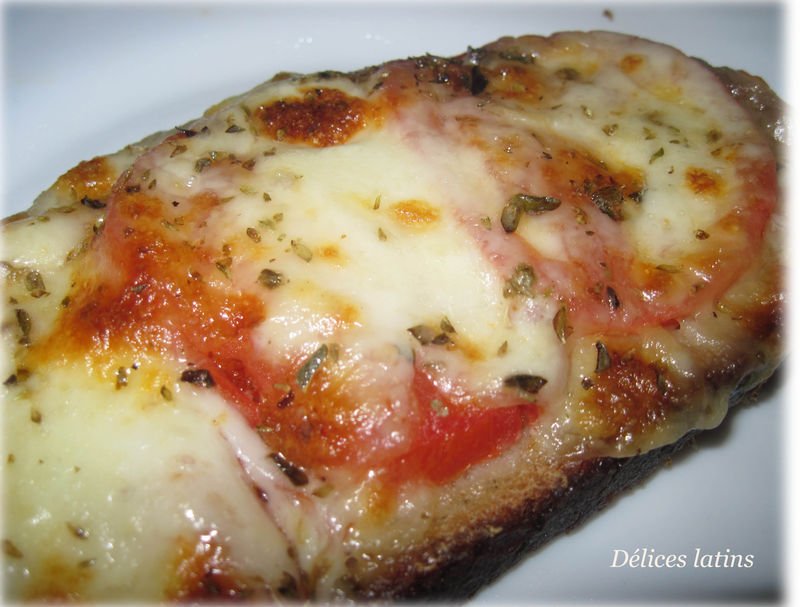 Tartine pizza, Recette Ptitchef