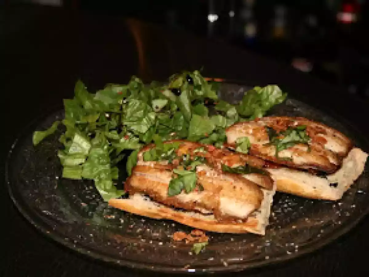 Tartine Saveur et salade aux graines de lin